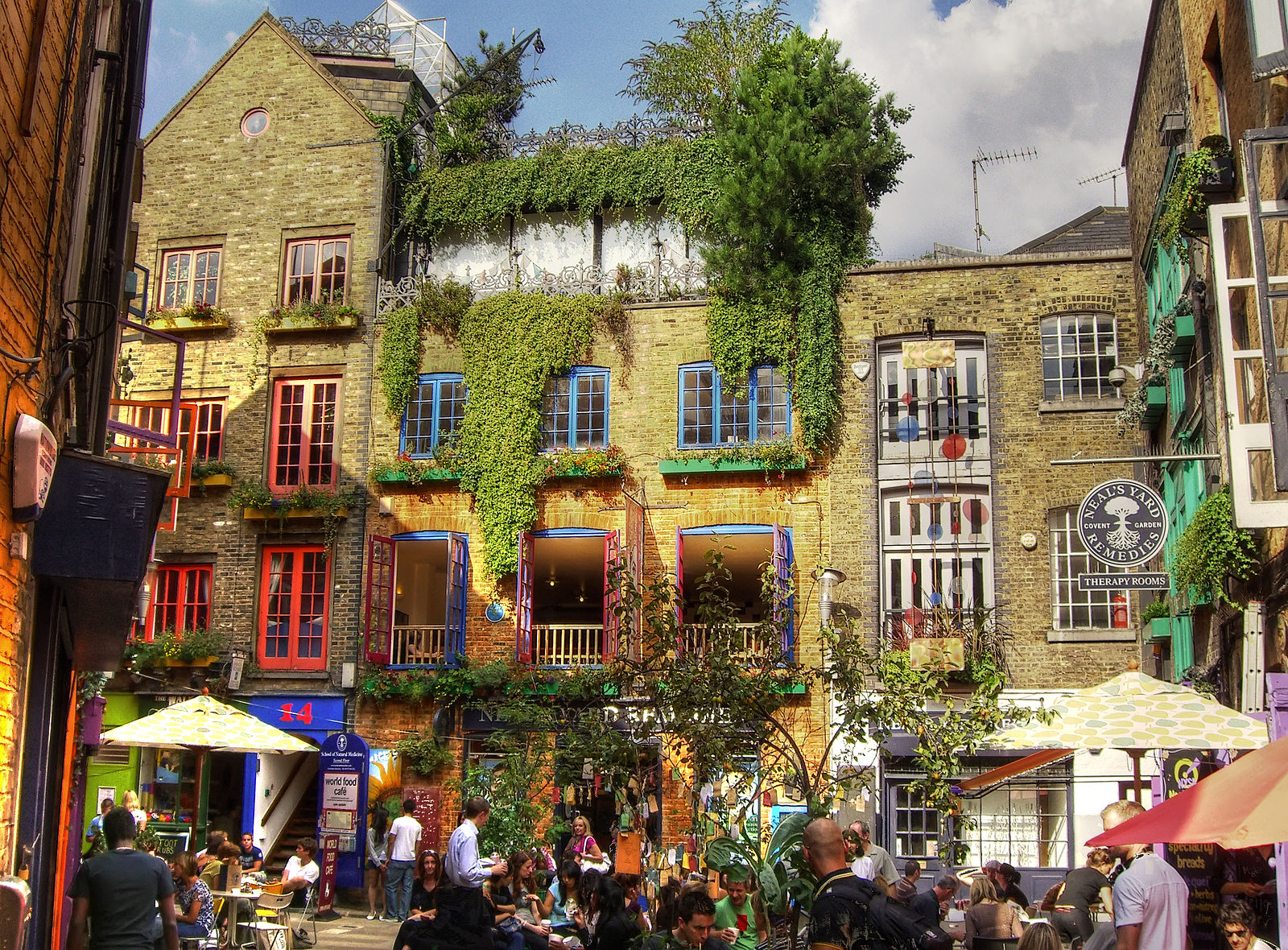things to do in london - covent gardens neal's yard