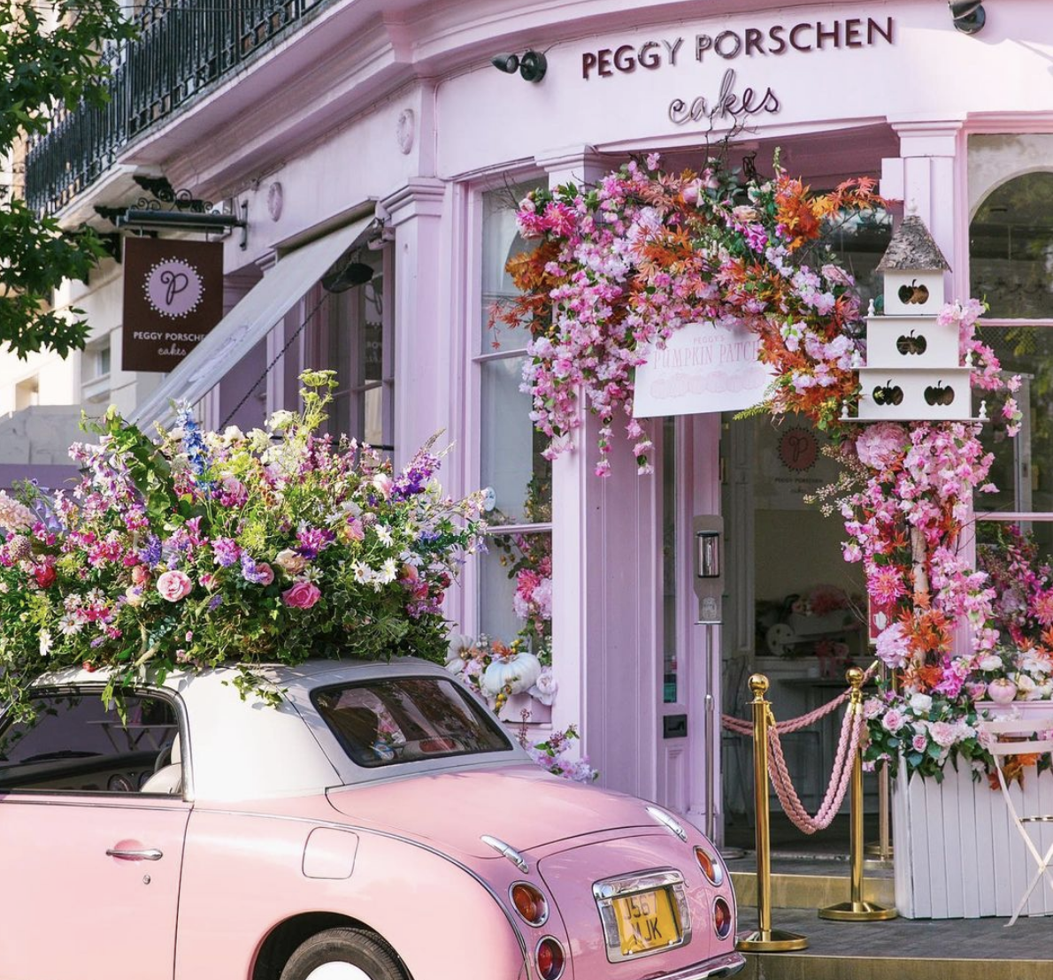 things to do in london - peggy porschen cakes