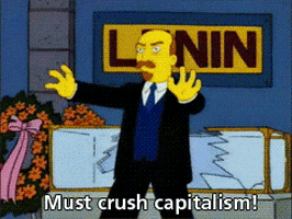 must crush capitalism simpsons