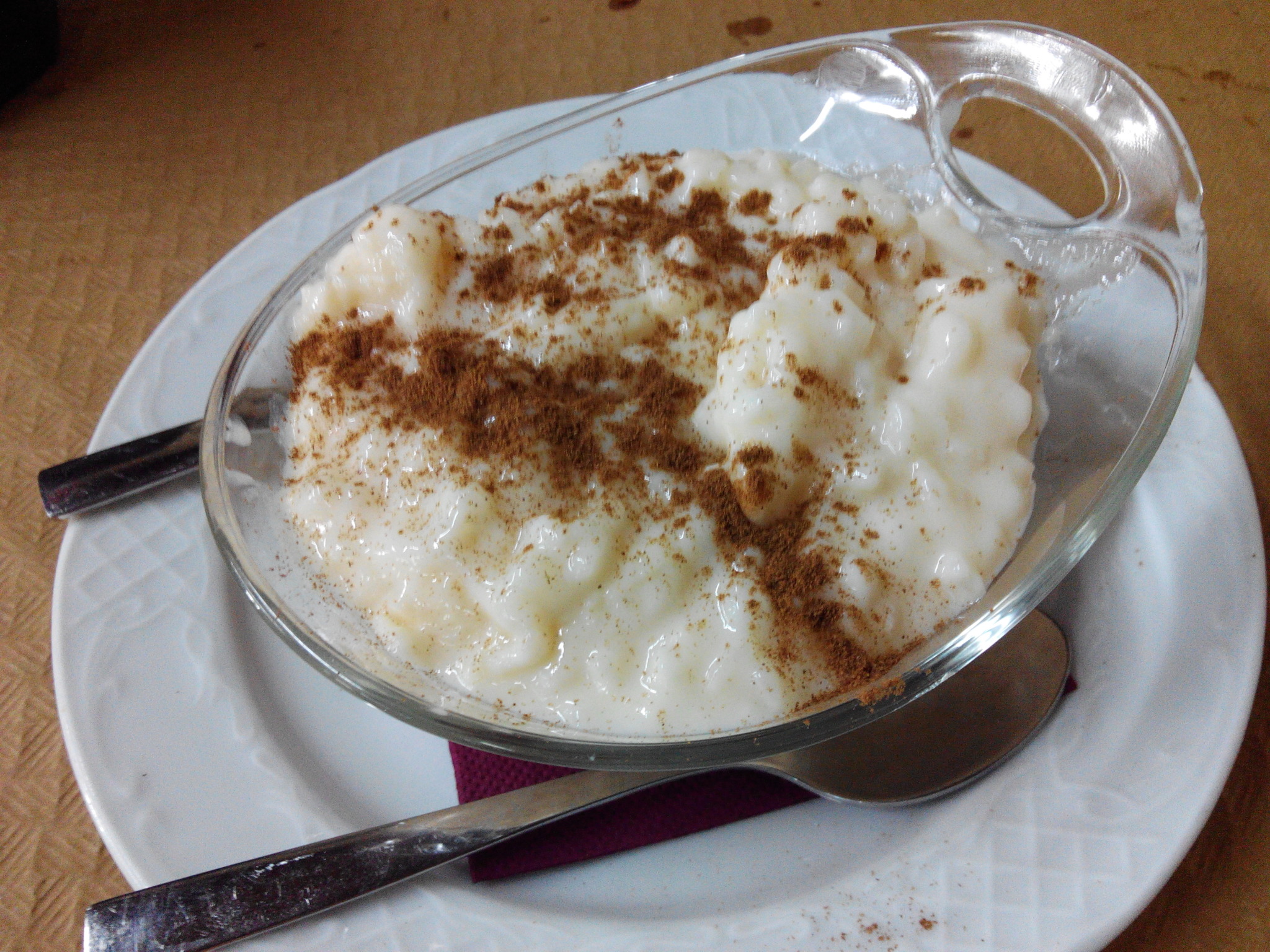 The great british baking show arroz con leche pudding