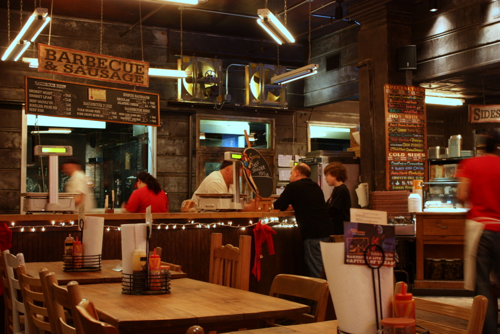 Hill Country BBQ Interior