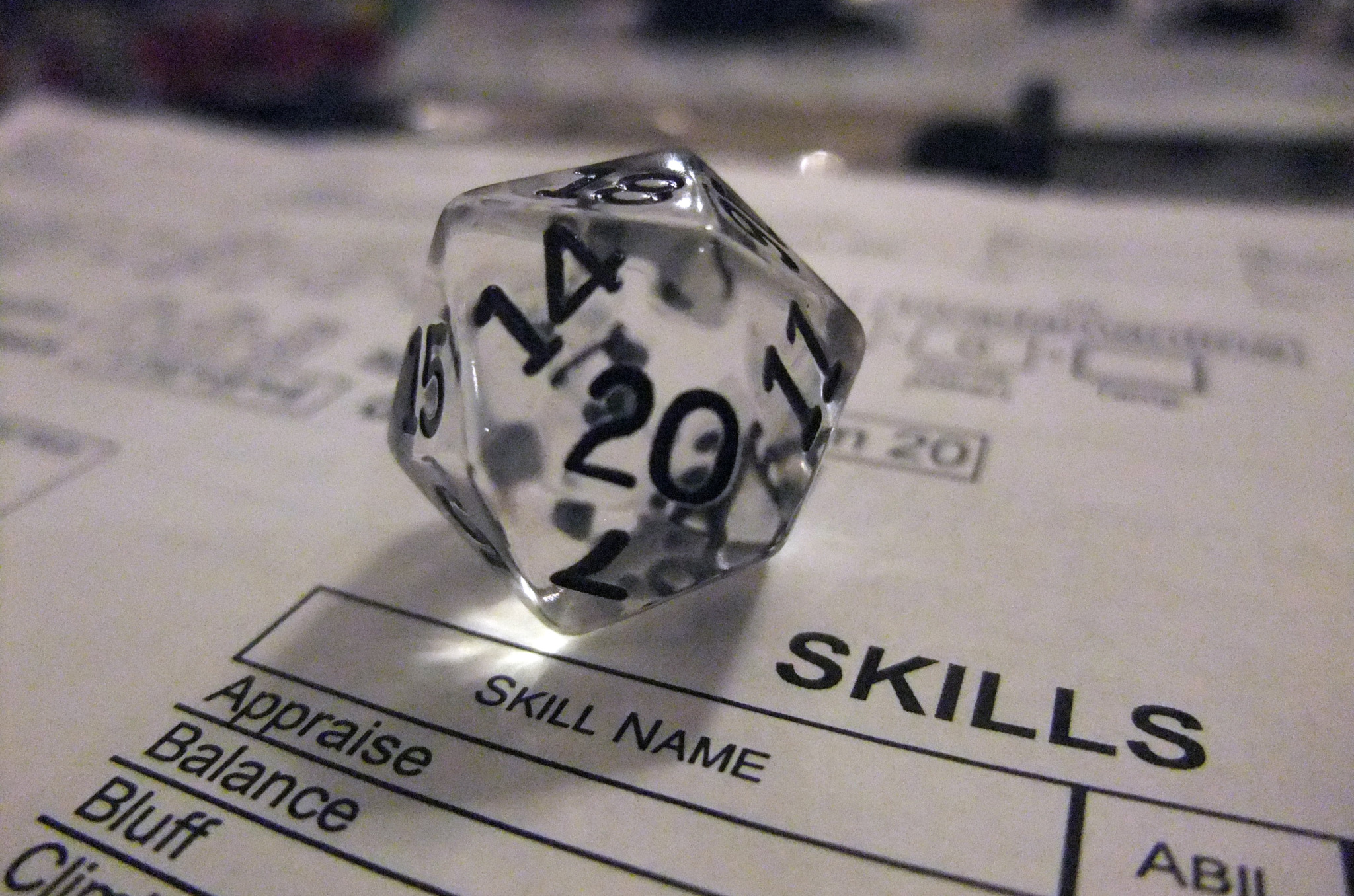 D20 on 3.5e Character Sheet