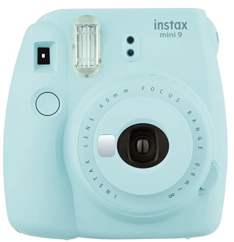 instax mini ice blue instant camera gift for girlfriend