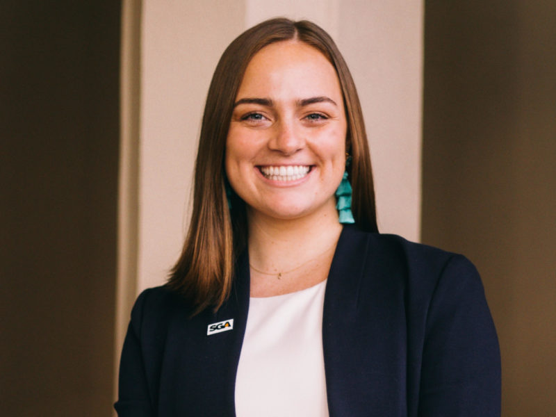 A photo of University of Tennessee SGA President: Claire Donelan