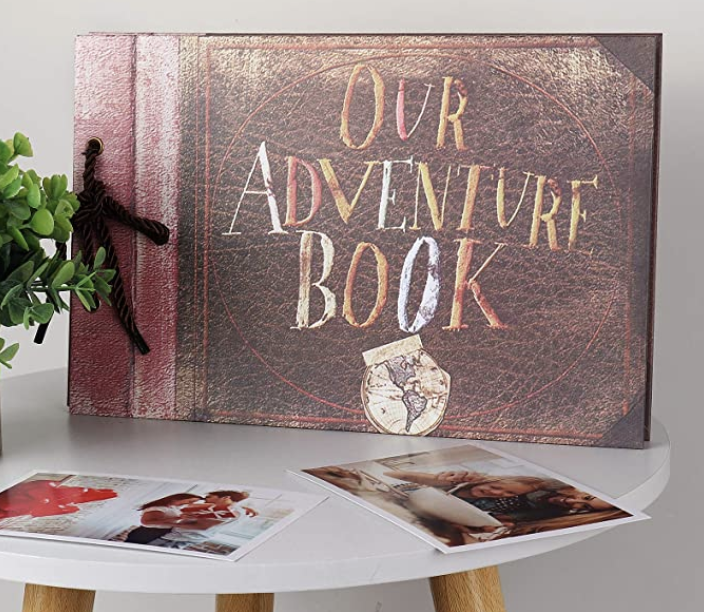 Our Adventure Book Photo Album Engraved Wood Cover, Photo Adventure Book, Polaroid  Instax Memories Book, Couples Adventure Scrap Book – Shiande Creations