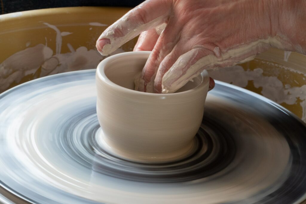 You can gets your hands involved and creativity moving in Ceramics class.