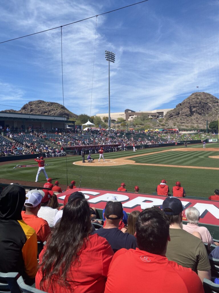 Photo of Diablo Stadium in Arizona, Spring Training home of the Los Angeles Angels