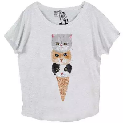 kitty cone tshirt