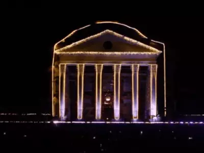 One of the can't miss events at UVA is the lighting of the lawn.