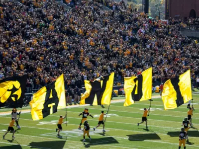 Iowa Hawkeyes football games are the best