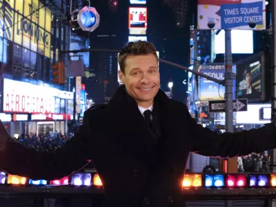 2016 sucked, but Ryan Seacrest had a great time.