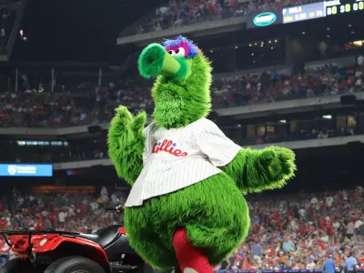 one of the boys phillies mascot