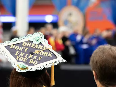 uf graduation female alumn