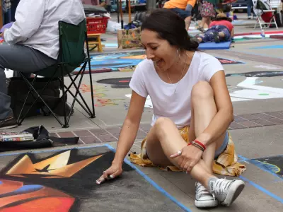 Pasadena Chalk Art Festival